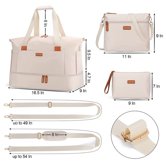 5pc Travel Bag - Picture 7 of 8